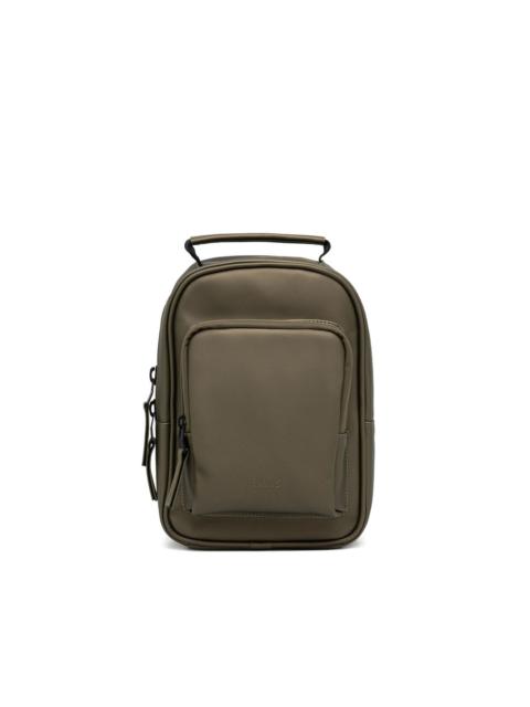 RAINS front-zip backpack
