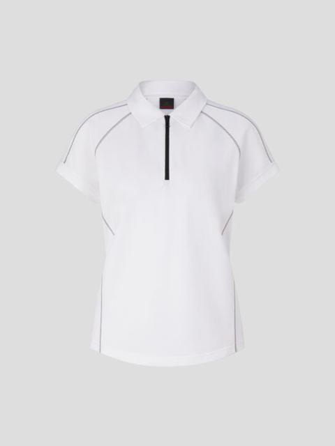 BOGNER Gail Functional polo shirt in White