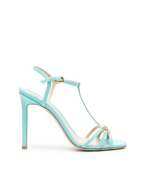 Whitney 105mm leather sandals