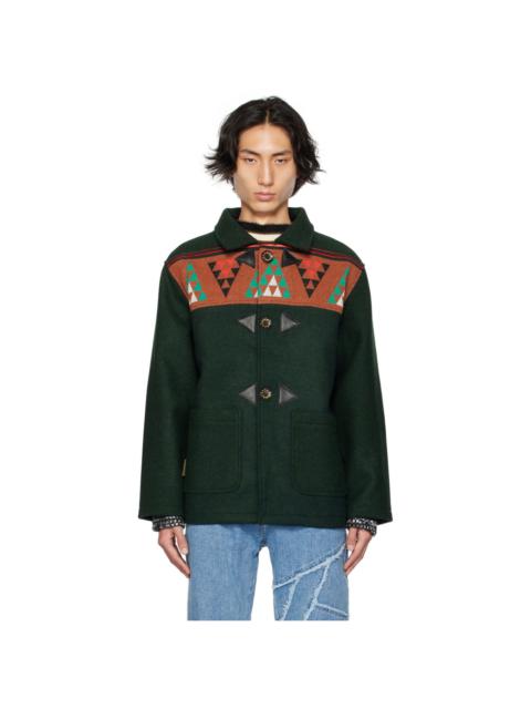 Andersson Bell Green Paneled Jacket