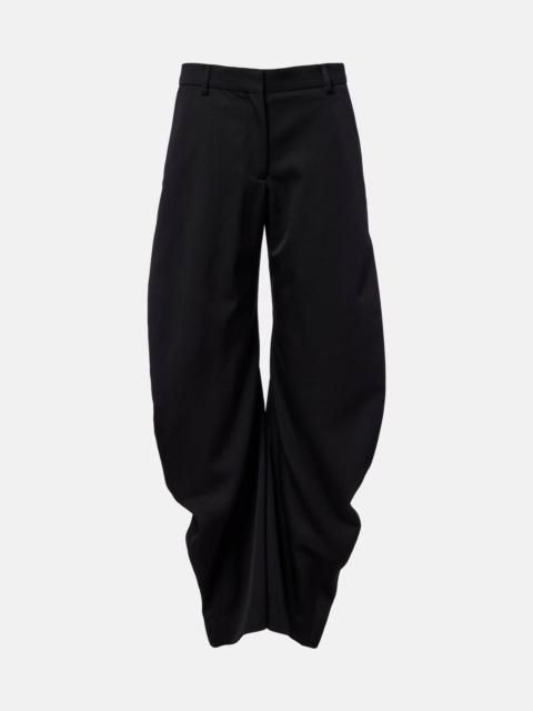 Acne Studios Houndstooth wool suit pants