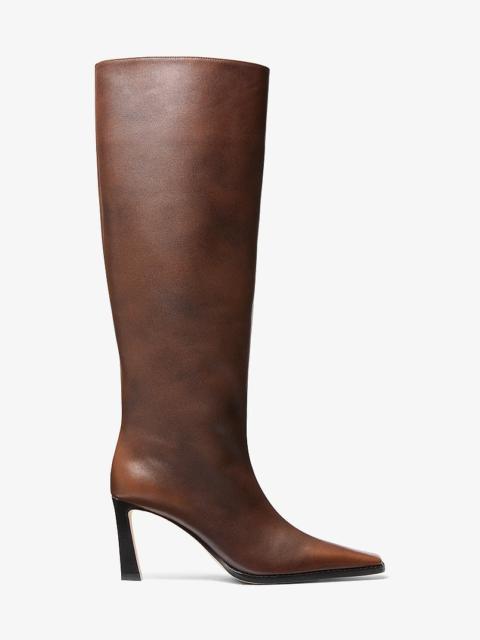 MICHAEL KORS Darrah Burnished Leather Boot