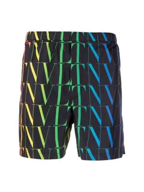 VLTN logo-print swimming shorts