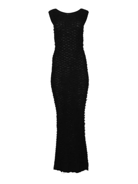 entire studios RINGLET DRESS BLACK