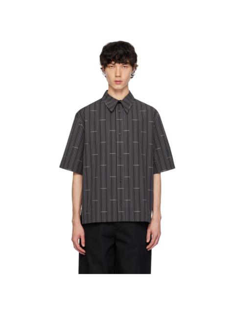 Givenchy Black Striped Shirt