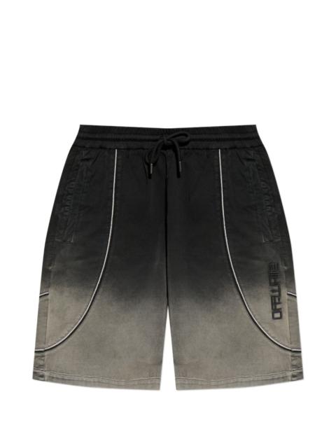 Off-White logo-appliqué shorts