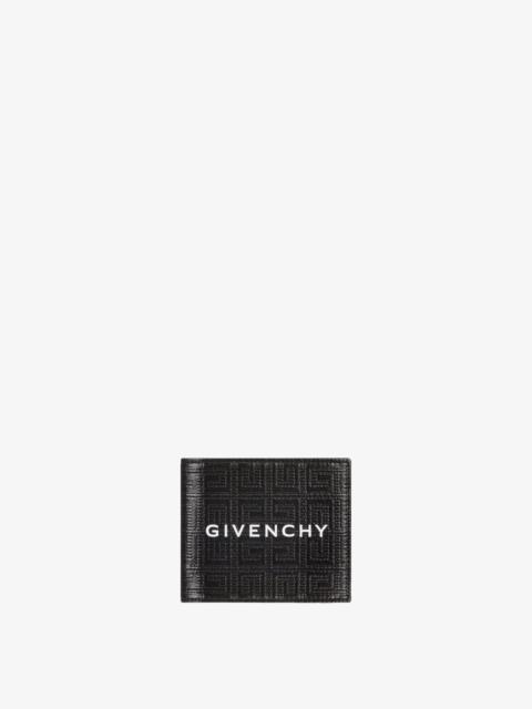 Givenchy OSWALD MEDIUM BIFOLD WALLET IN BOX LEATHER