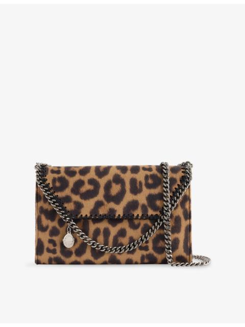 Stella McCartney Falabella Faux-Leather Wallet-on-Chain