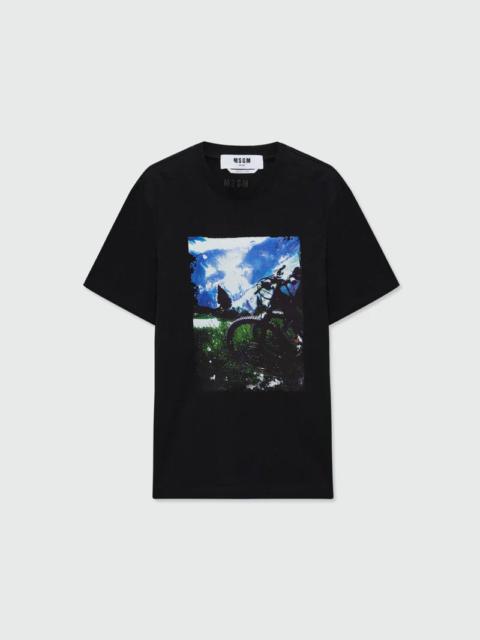 MSGM Forest Trial T-Shirt