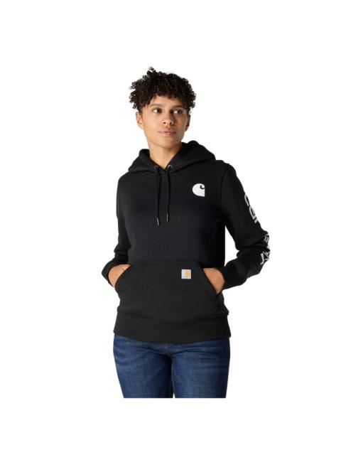 Carhartt Women's Iconic Clarksburg Logo Sweatshirt