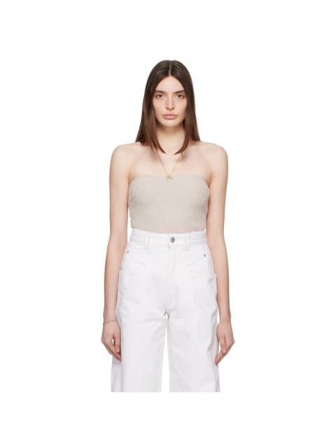 Isabel Marant 베이지 블레이즈 Camisole