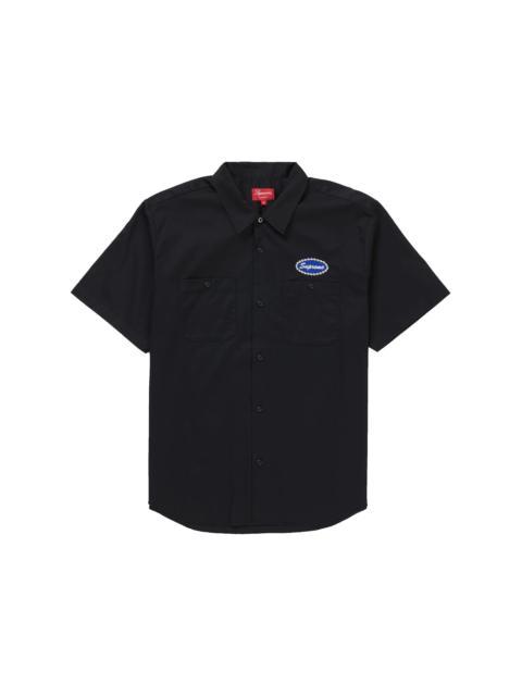 Supreme Supreme Studded Patch S/S Work Shirt Black