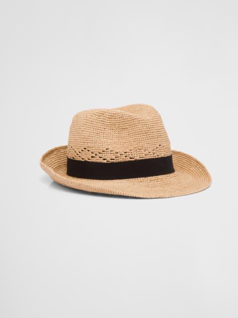 Prada Raffia hat