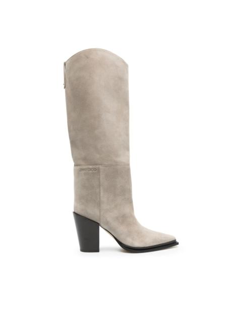 Cece 80mm suede boots