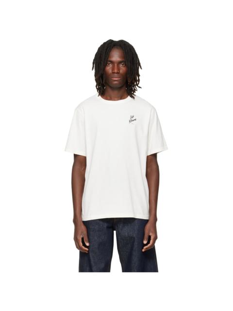 Maison Kitsuné Off-White 'Café Kitsune' Relax T-shirt