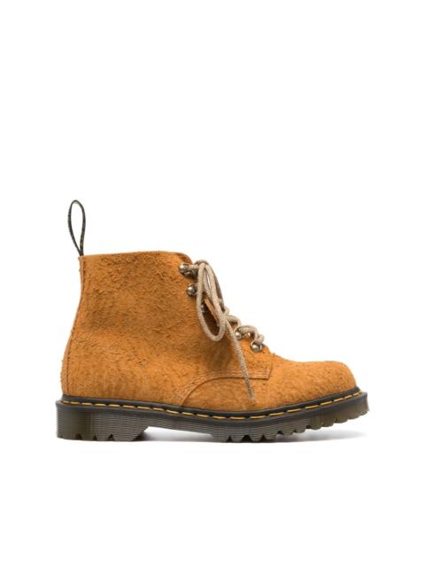 Dr. Martens 101 lace-up suede boots