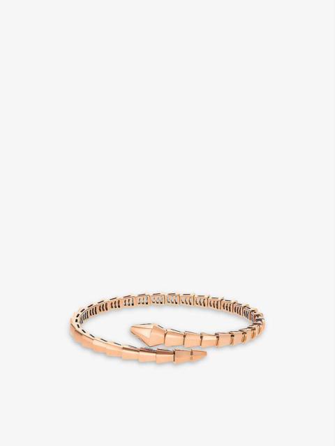 BVLGARI Serpenti Viper 18ct rose-gold bangle bracelet