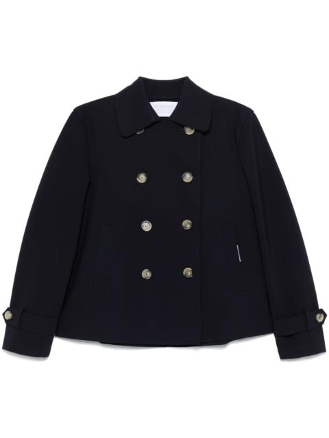 Harris Wharf London spread-collar jacket