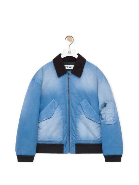 Loewe Bomber jacket in cotton