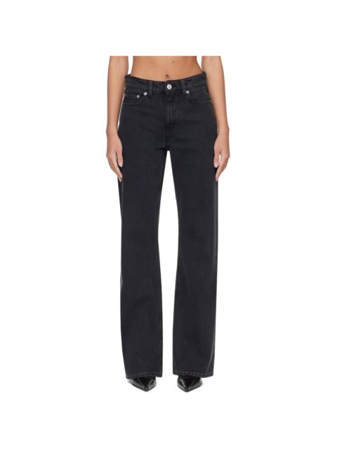 Our Legacy Black Boot Cut Jeans