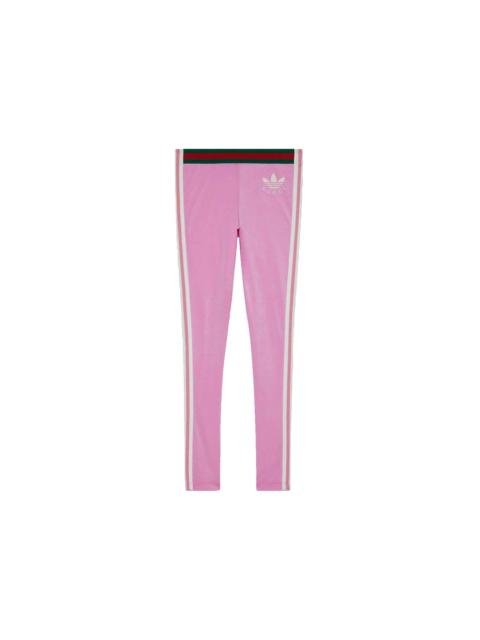 GUCCI Gucci x adidas Lycra Sweatpants Pink