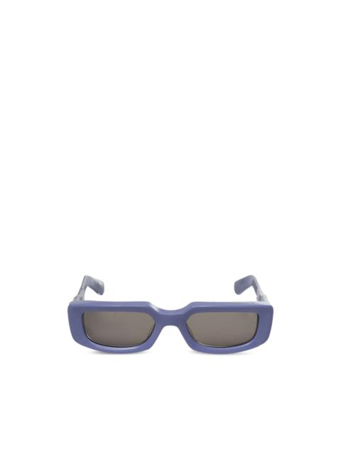 Chrome Hearts rectangle-frame sunglasses