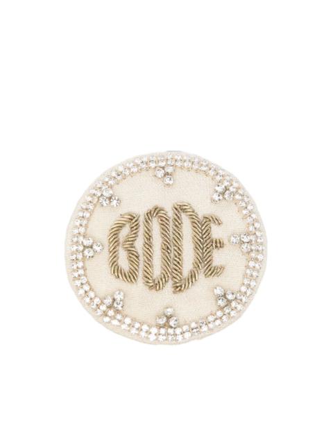 BODE Willow embellished brooch