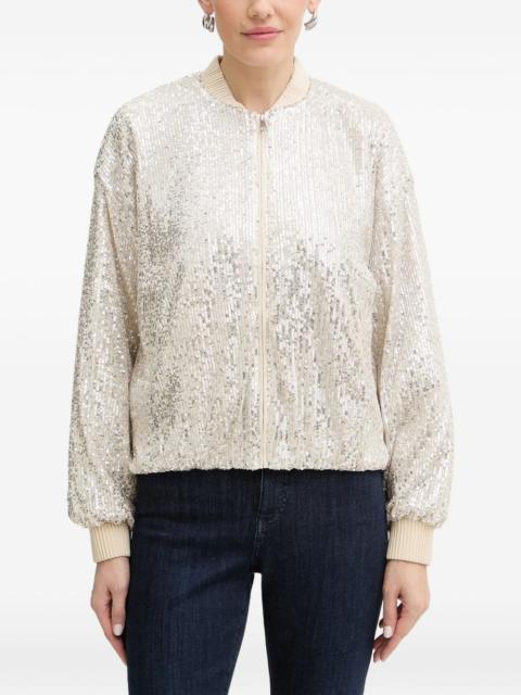 BOSS Jilloi sequinned jacket
