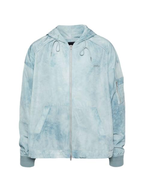 JUUN.J tie-dye hooded jacket