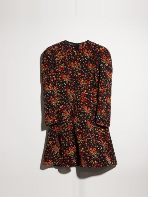 GUCCI Printed silk dress