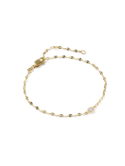 KENDRA SCOTT Alina Sunburst 14k Gold-Filled Chain Bracelet