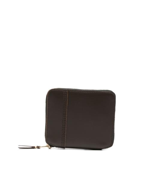 Comme Des Garçons contrast-stitch leather wallet