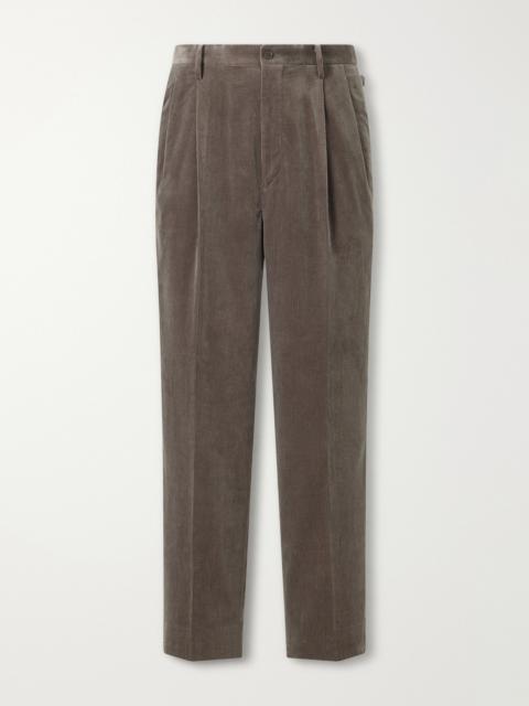 KAPTAIN SUNSHINE Straight-Leg Cotton-Corduroy Trousers