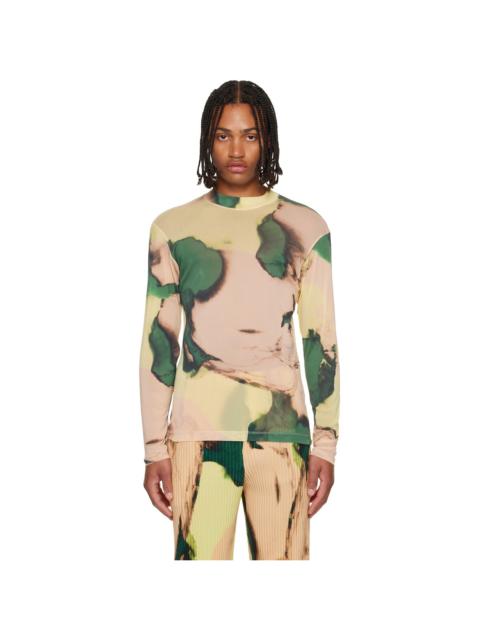 ISSEY MIYAKE Multicolor Agate Sheer T-shirt