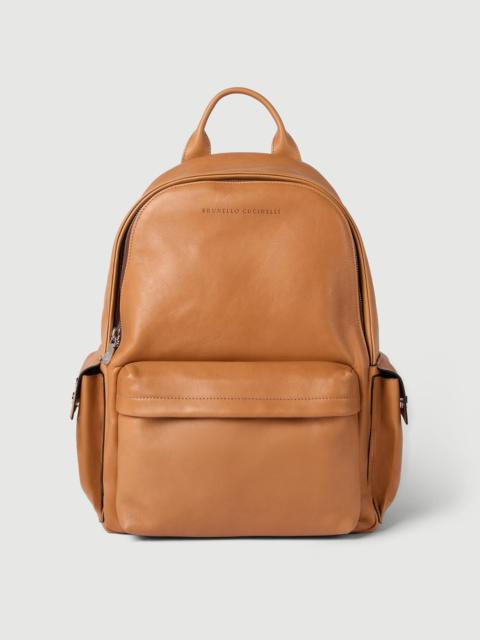Brunello Cucinelli Cowhide travel backpack