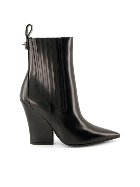 Valentino 105mm VLogo Lockette boots