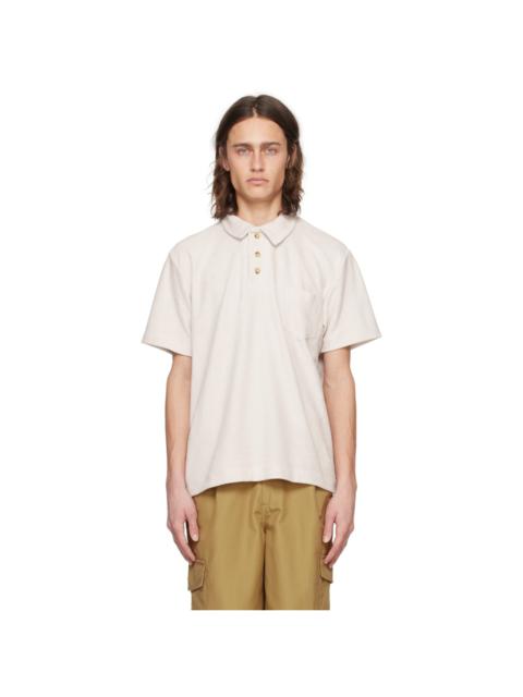 HOWLIN' Off-White Mr Fantasy Polo
