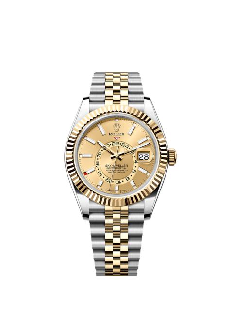ROLEX Oyster, 42 mm, Oystersteel and yellow gold
