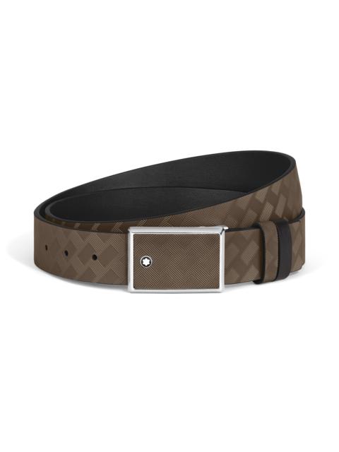 Montblanc MARQUETRY PLATE 35 MM REVERSIBLE BELT IN EXTREME LEATHER