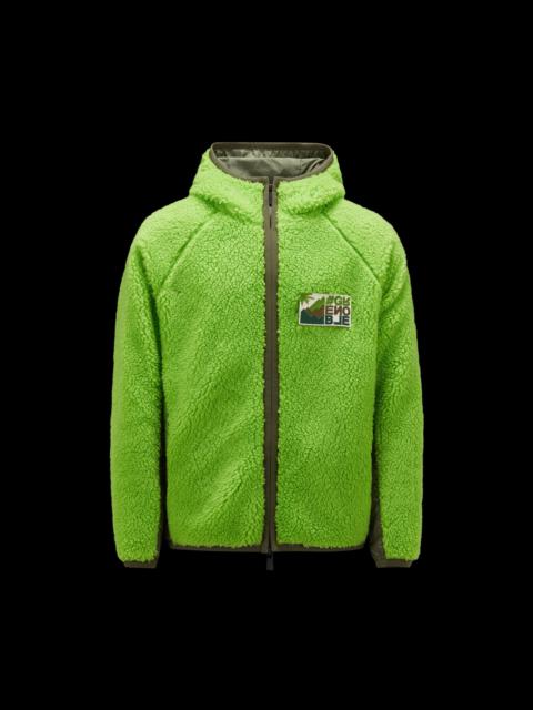Moncler Grenoble Teddy Zip-Up Hoodie