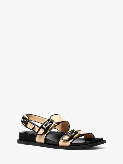 MICHAEL KORS Nia Woven Sandal