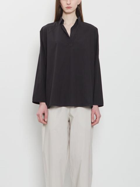 LABO.ART Mira Cotton Sushi Blouse — Black