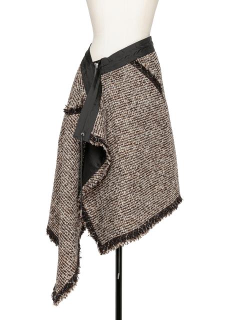 sacai Tweed Skirt