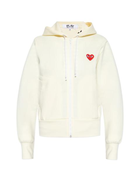 Comme des Garçons PLAY Hoodie with logo patch