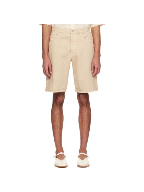 SUNFLOWER Beige Wide Twist Shorts