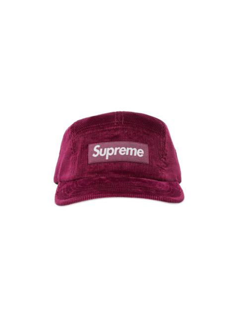 Supreme Corduroy Camp Cap 'Magenta'