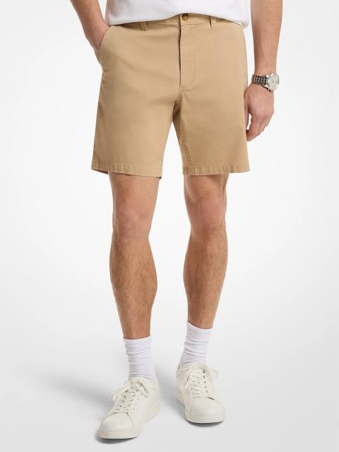 MICHAEL KORS Stretch Cotton Shorts