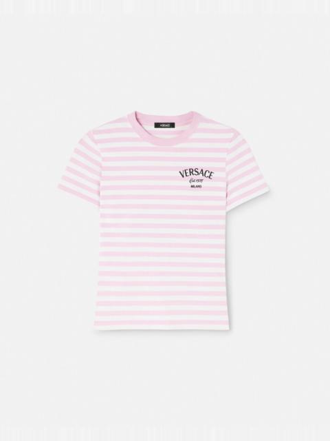 VERSACE Nautical Stripe T-Shirt