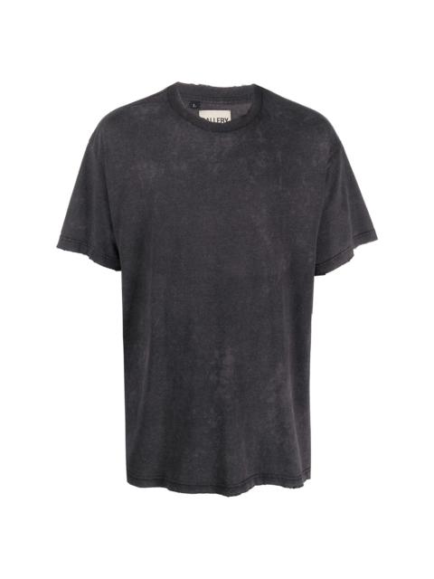 faded effect-cotton T-shirt