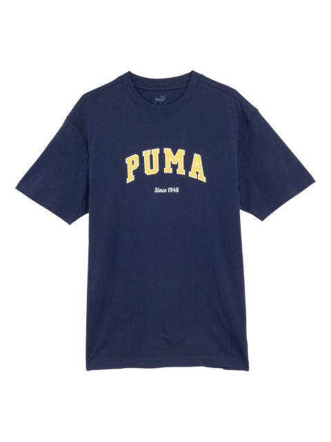 PUMA Squad Graphic T-shirt 'Navy' 684366-14